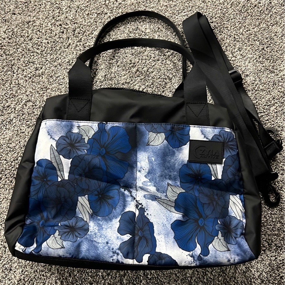 Floral Zyia tote